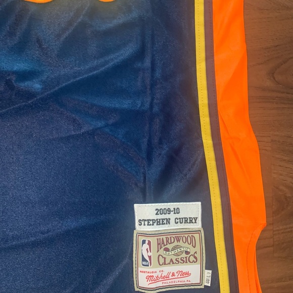 Golden State Warriors Stephen Curry Rookie Dazzle Jersey - Picture 9 of 11